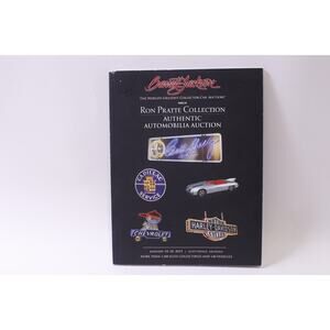 Barrett-Jackson Auction, Ron Prate, Automobilia, Catalog, ~ 251016-WH 1378